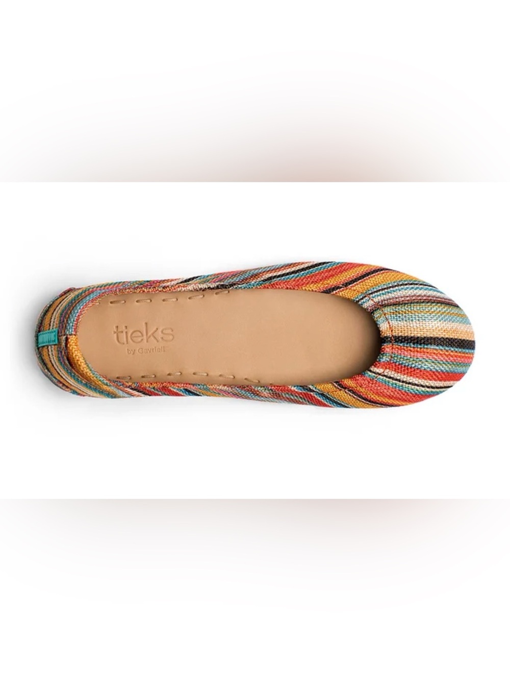 Tieks Sunset Stripe Ballet Flat
